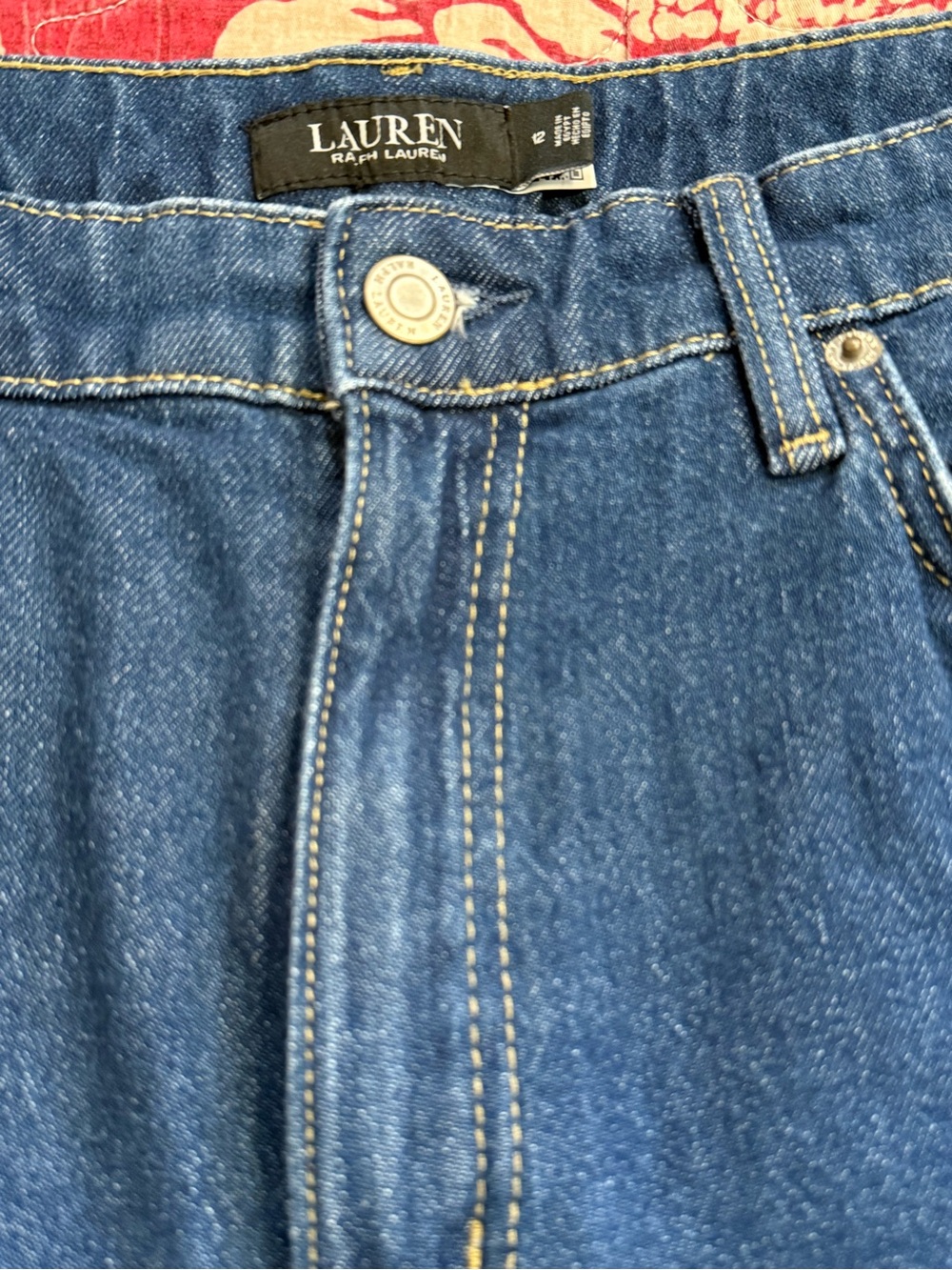 Ralph Lauren Men’s Dark Blue Relaxed Jeans